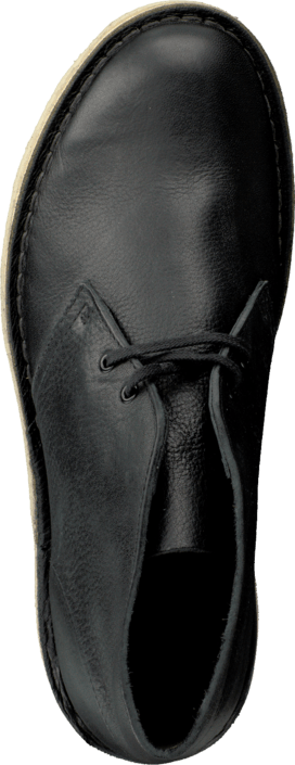 Clarks - Desert Boot Black Tumbled Leather
