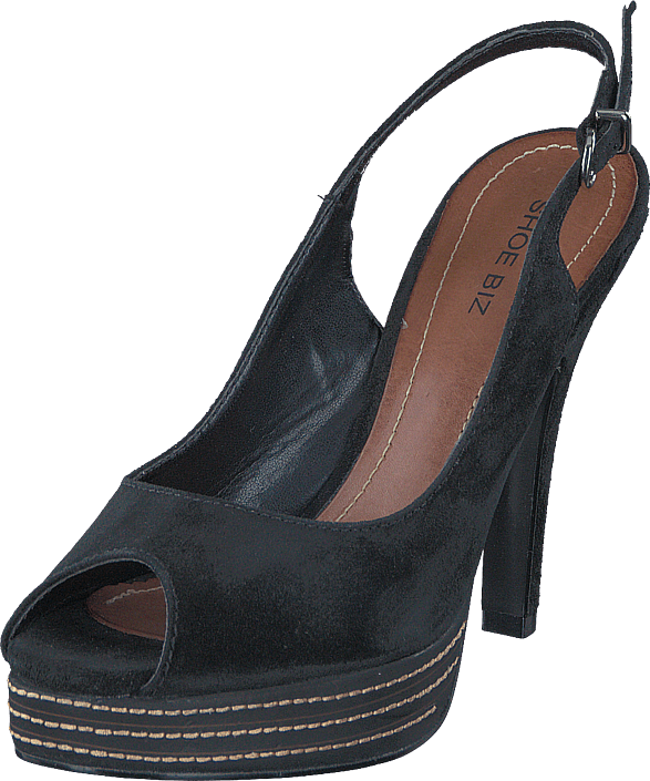 Shoe Biz - Camurca Sandal Black Black