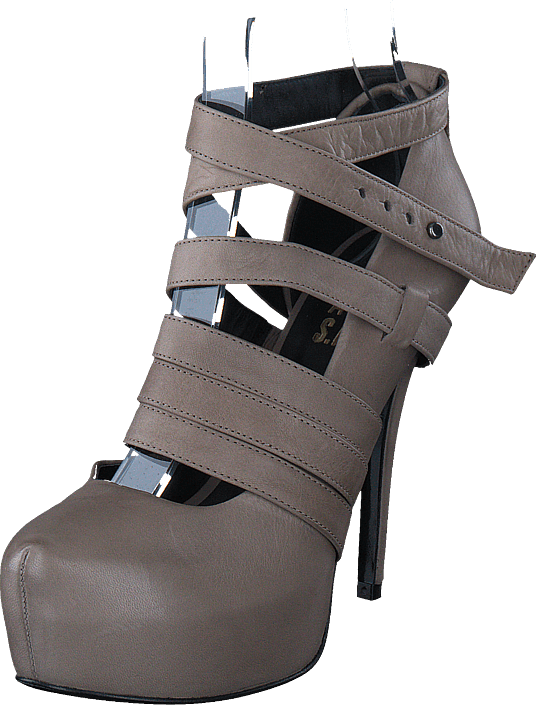 V Ave Shoe Repair - Revolve 360 Stiletto Earth Beige/Leather