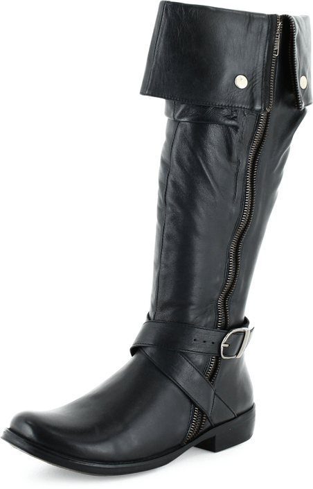 Wildflower - Liana Black Leather