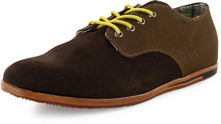 Ben Sherman - Mayfair Canvas/Suede/Brown