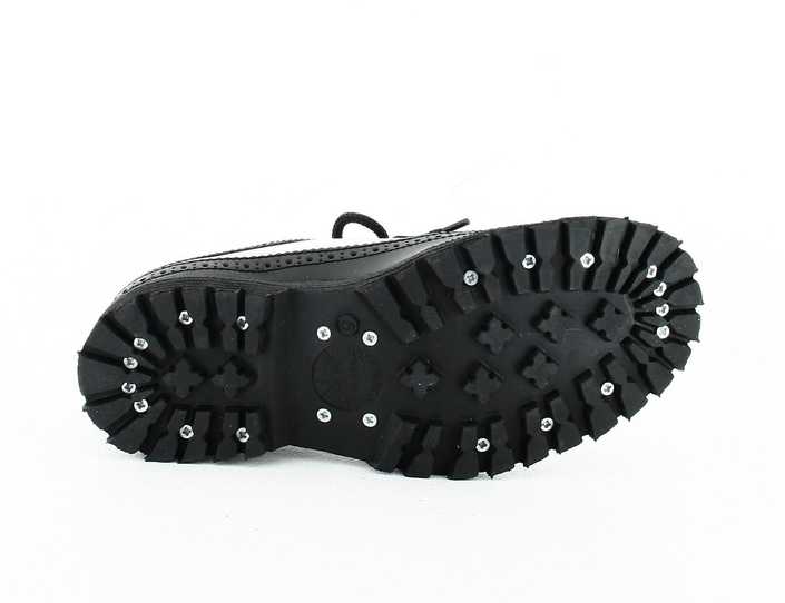 Underground - Brouge Black/White leather