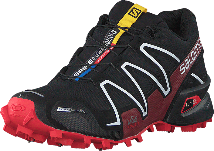 Salomon - Spikecross 3 CS Black/Radiant.R/Wh