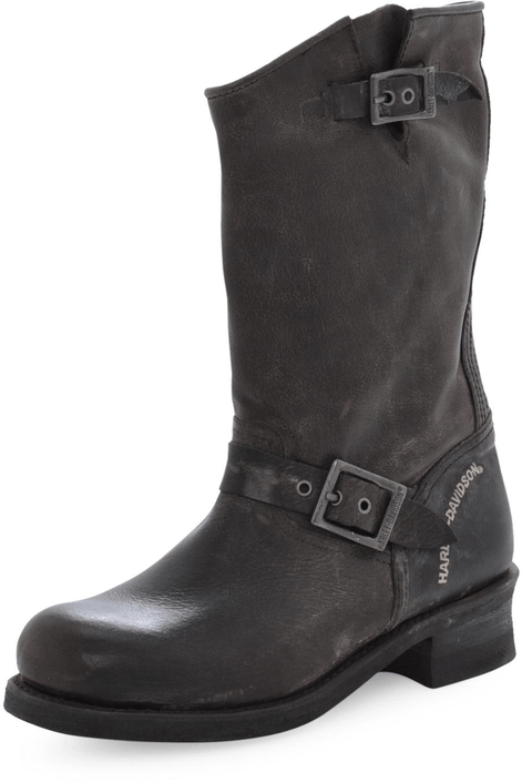 Harley Davidson - 422 Boot Dark Brown Waxed Lthr