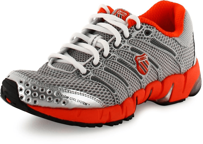 K-Swiss - K-Ona C Silver/Char/GatorOrnge