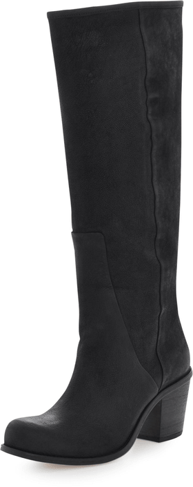 V Ave Shoe Repair - V Notch Boot Black