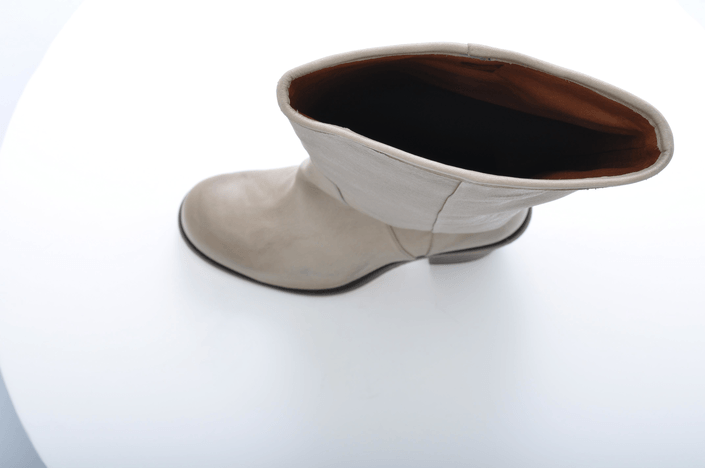 V Ave Shoe Repair - V Notch Boot Beige