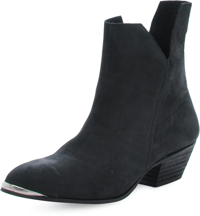 Black Lily - Rocker Ancle Boot Black