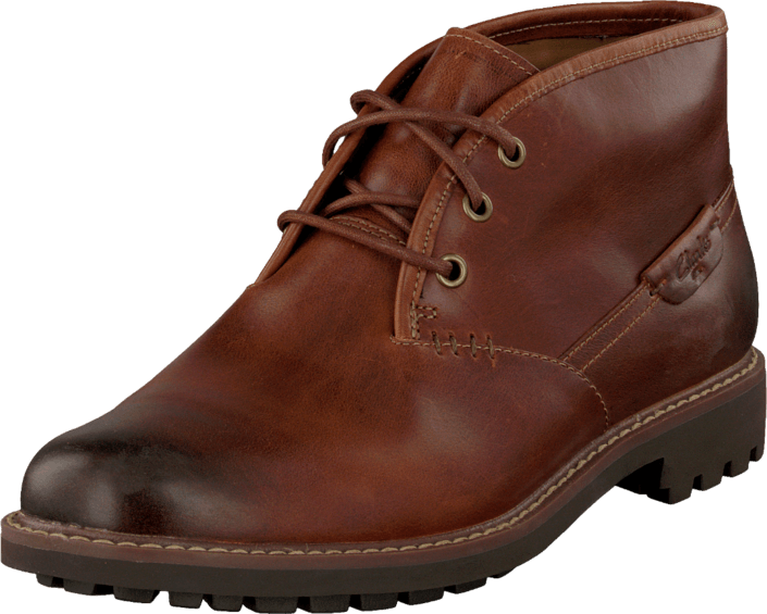 Clarks - Montacute Duke Dark Tan Lea