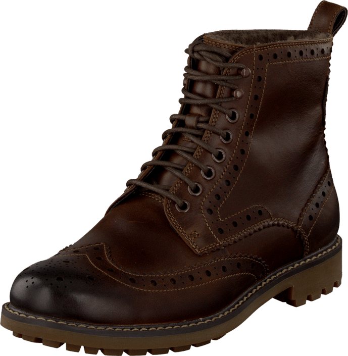 Clarks - Montacute Lord Brown Warmlined