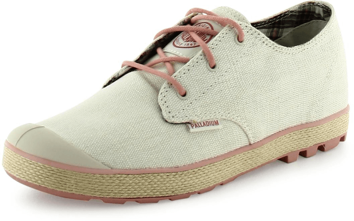 Palladium - Slim W Oxford-Off White/Mauve