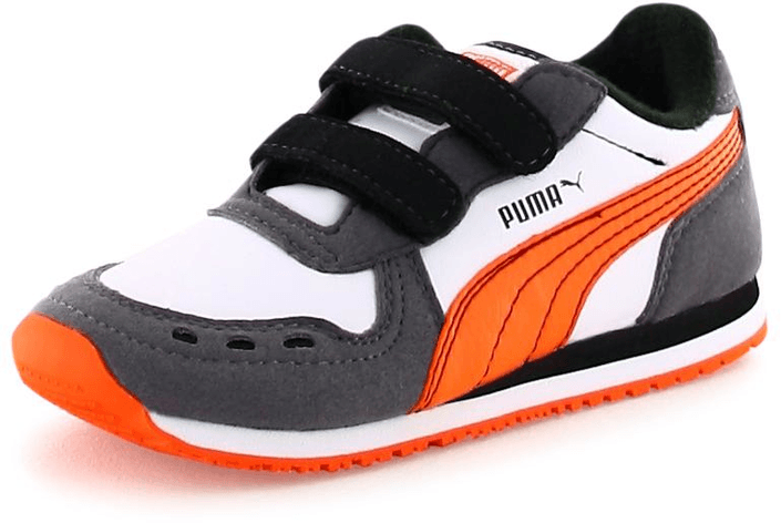 Puma - Cabana Racer SL V Kids Wht/Orange