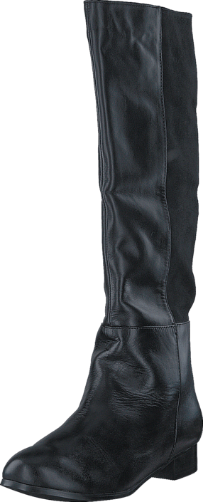 Fashion By C - Classic boot lea./suede Black