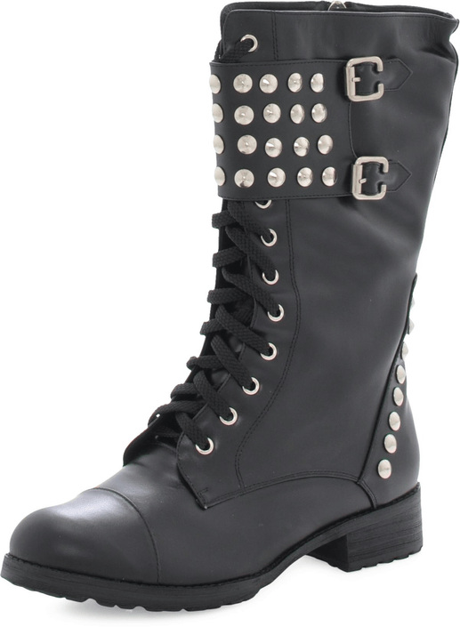 Fashion By C - Rock boot Black