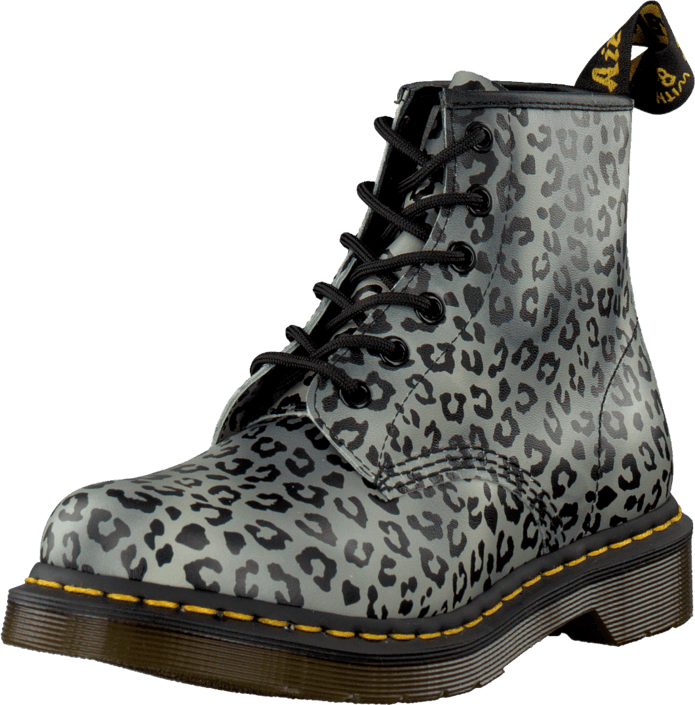 Köp Dr Martens 101 Charcoal Psych Leo Gråa Skor Online | BRANDOS.se