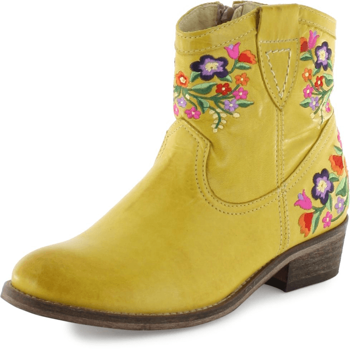 Duffy in Leather - 52-02058-16 Yellow