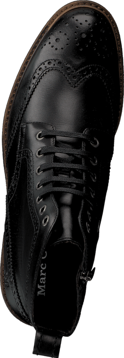 Marc O’Polo - Lace Flatheel Bootie 990 Black