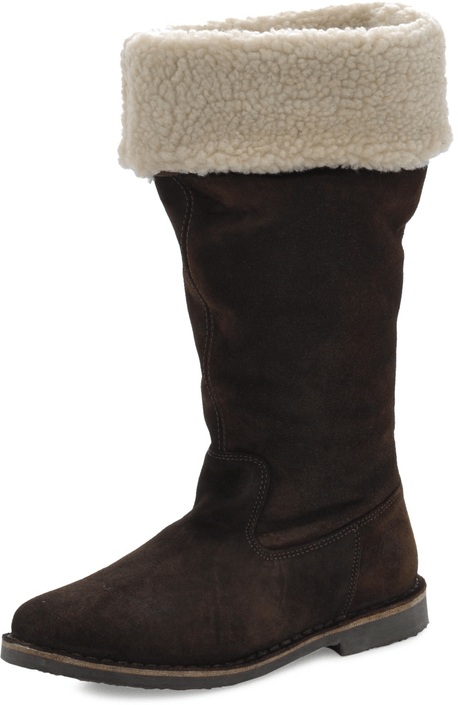 Marc O'Polo - Flat Heel Long Boot Calf Suede