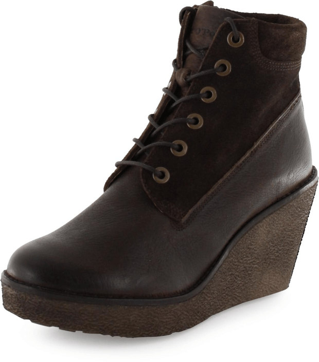 Marc O'Polo - Wedge Bootie Tumbled Buffalo
