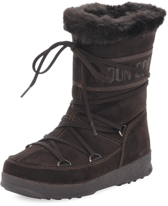 Moon Boot - Butter Mid JR Brown