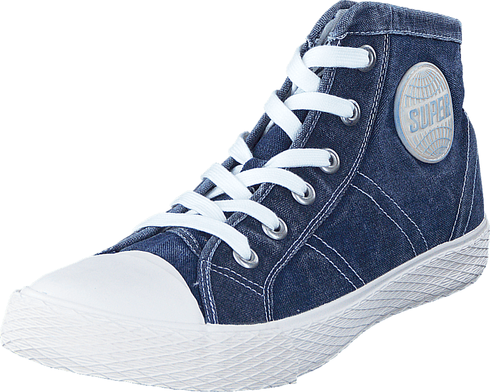Superdry - Vintage Series-Boot Off White-Washed Navy