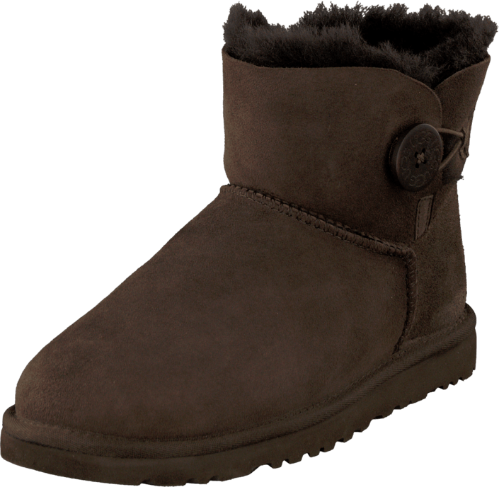UGG Australia - Mini Bailey Button Chocolate