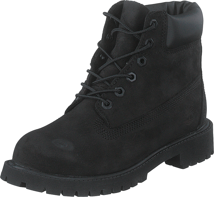 Timberland - 6 In Premium Black Nubuck Mono