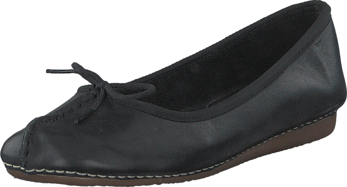 Clarks - Freckle Ice Black Leather
