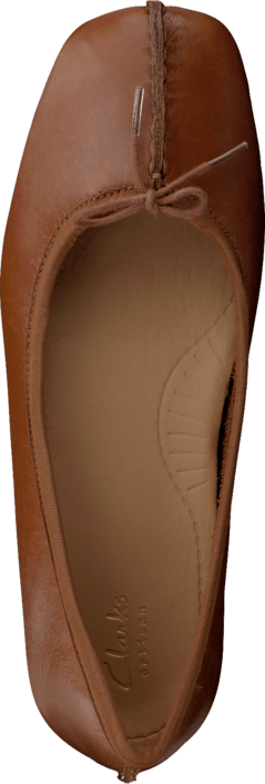 Clarks - Freckle Ice Dark Tan Leather