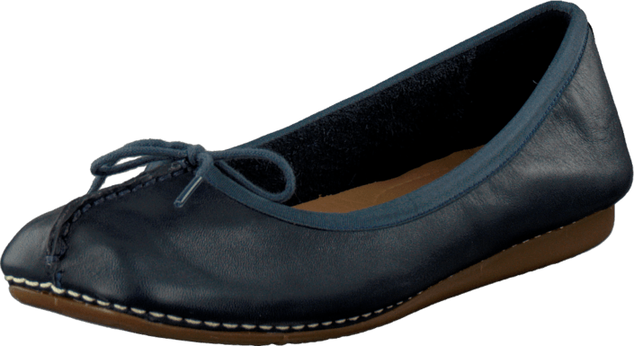 Clarks - Freckle Ice Navy Leather