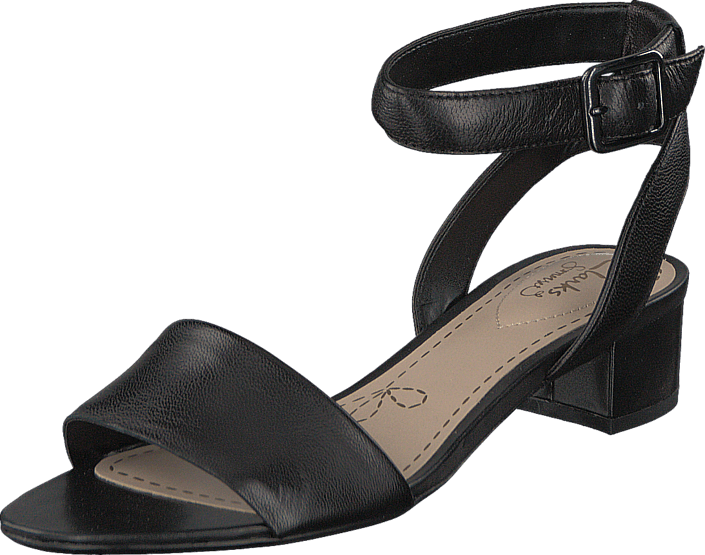 Clarks - Sharna Balcony Black Leather