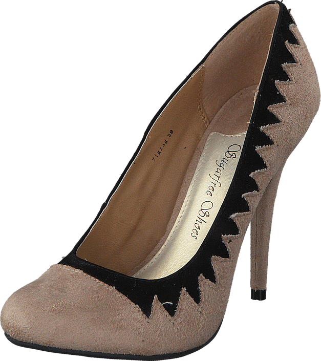 Sugarfree Shoes - Zig Zag Nude