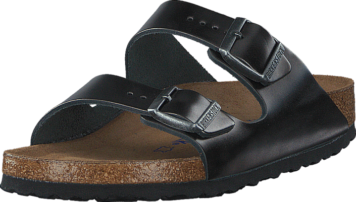 Birkenstock - Arizona Slim Soft Metallic Anthracite