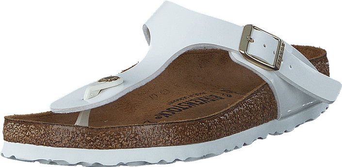 Birkenstock - Gizeh Regular Patent White