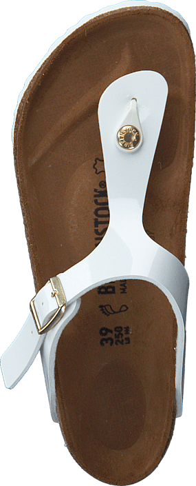 Birkenstock - Gizeh Regular Patent White