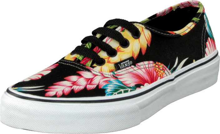 Vans - K Authentic Hawaiian Flora Black