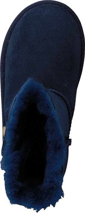 UGG Australia - K Bailey Button (Toddler) Navy Blue