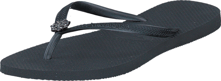 Havaianas - Slim Crystal Poem Black