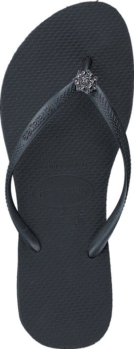 Havaianas - Slim Crystal Poem Black