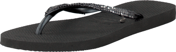 Havaianas - Slim Metal Mesh Black/Dark Grey