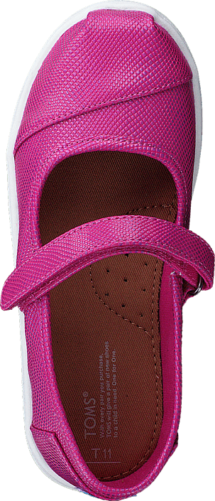 Toms - Mary Jane Fuchia Iridescent