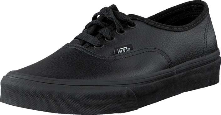 Vans - Authentic (Leather) Black/Black