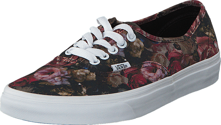 vans authentic floral black vans authentic floral black