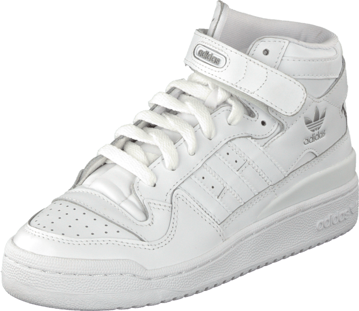 adidas Originals - Forum Mid White / White / White