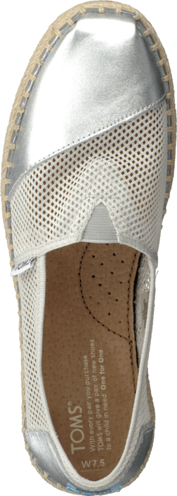 Toms - Seasonal Classic Silver Mesh