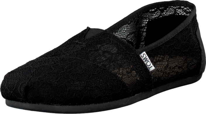 Toms - Seasonal Classic Black Lace