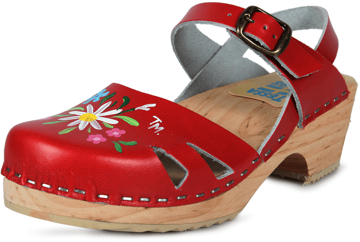 Tessa & Mimmi Clogs - Mimmi Röd