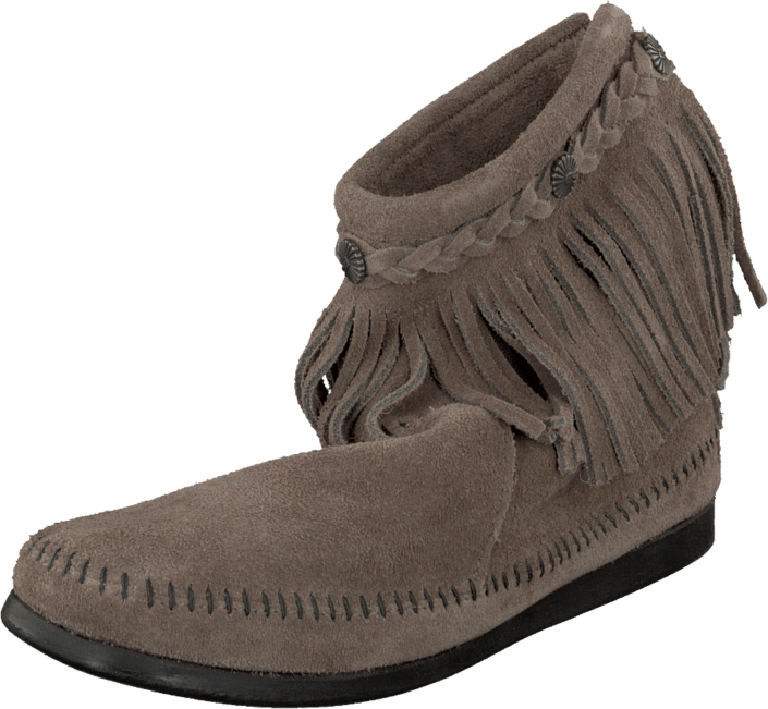 Minnetonka - Hi Top Back Zip Boot
