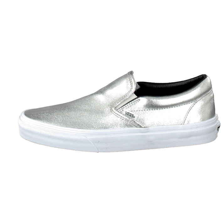 Vans Slip On Metallic Silver Vans Slip On Metallic Silver