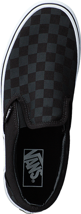 Vans - Classic Slip-On (Checkerboard) Black/Black